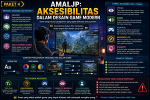 AMALJP: Aksesibilitas dalam Desain Game Modern